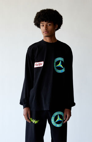 x Mercedes Benz Black Long Sleeve T-Shirt image number 1