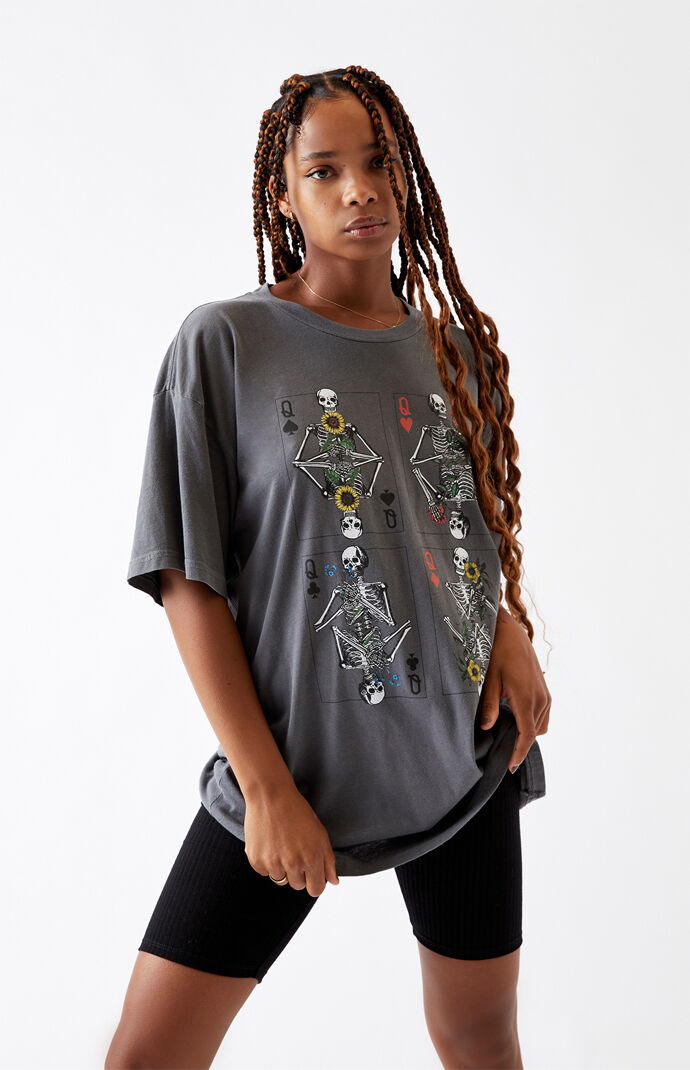 Oversized Dead Card T-Shirt