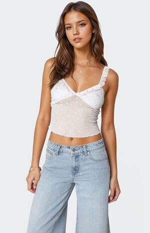 Posey Sheer Tank Top image number 1