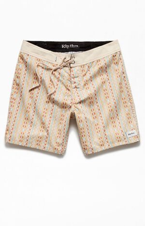 Gold Sunray 17" Boardshorts image number 1