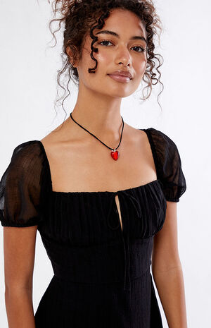 Short Sleeve Bustier Mini Dress image number 3