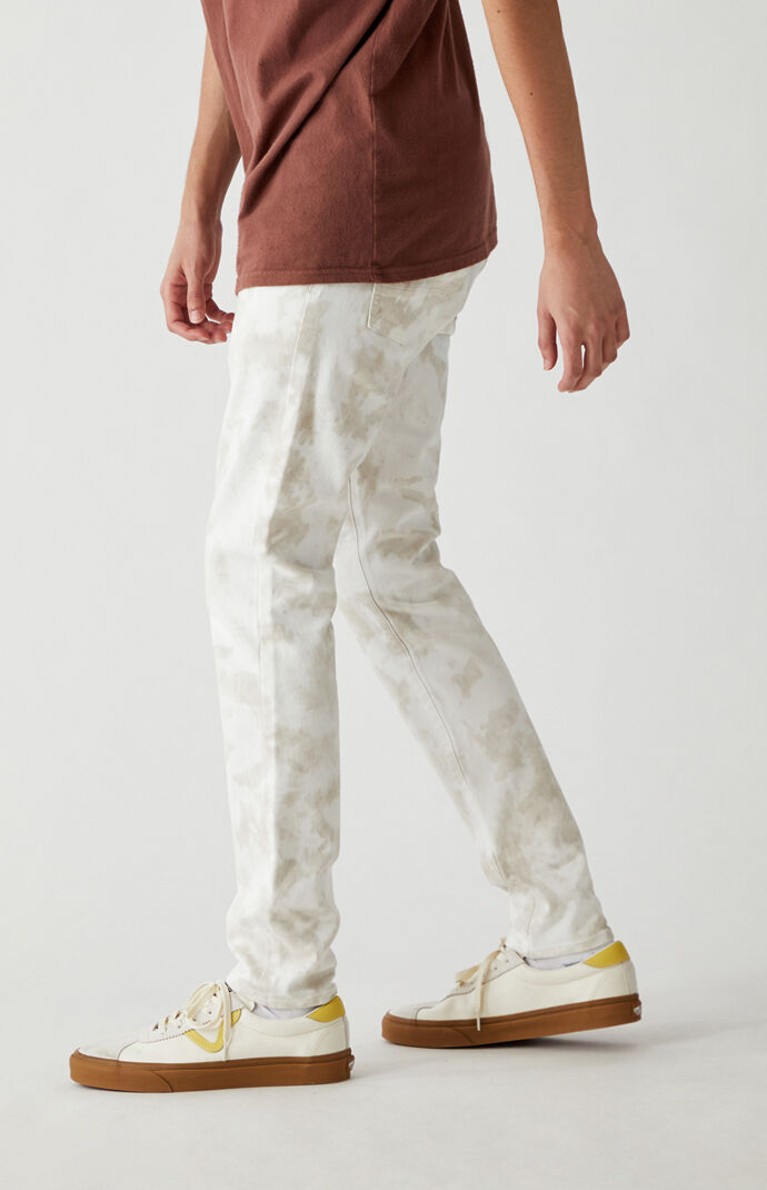 White Clouded Active Skinny Jeans