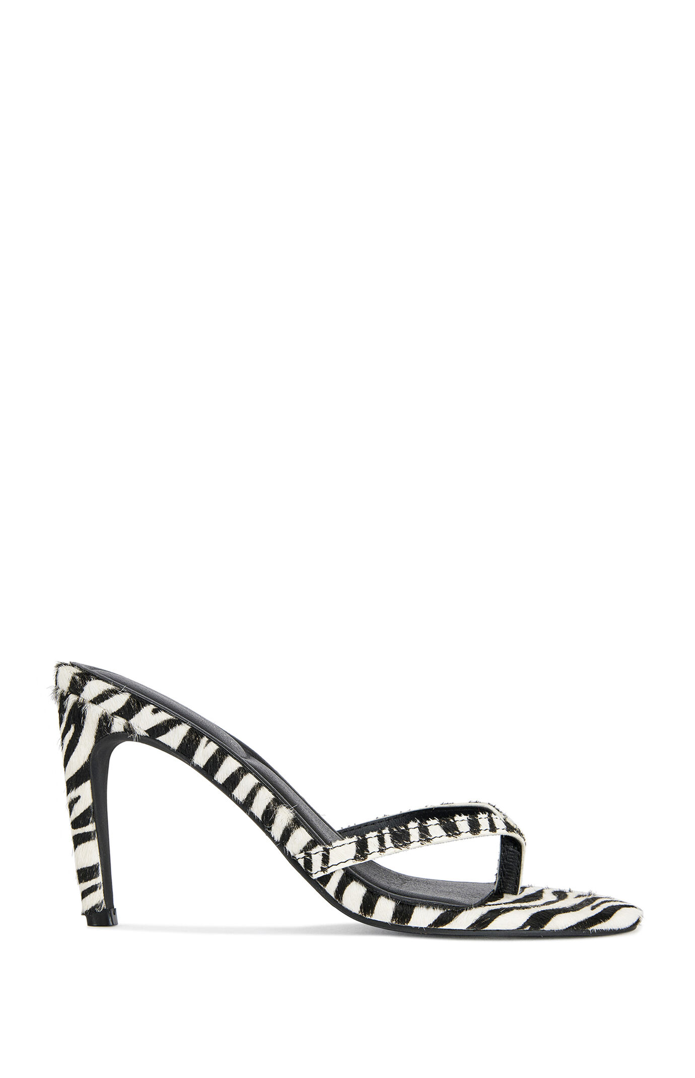 AZALEA WANG Women's Lewis Zebra Stilettos