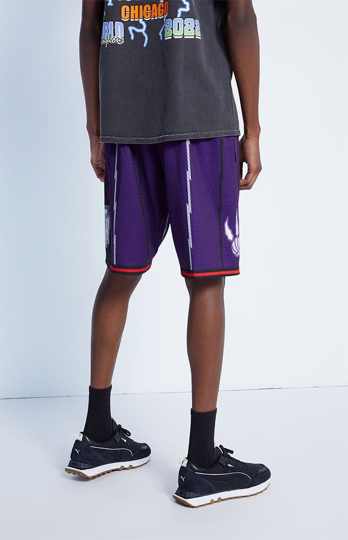 Mitchell Ness Toronto Raptors Swingman Basketball Shorts PacSun