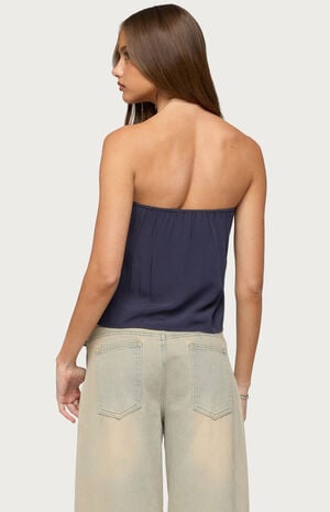 Joycee Tie Front Top image number 3