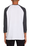 Solid Heather 3/4 Sleeve Raglan T-Shirt Solid Heather 3/4 Sleeve Raglan T-Shirt image number null
