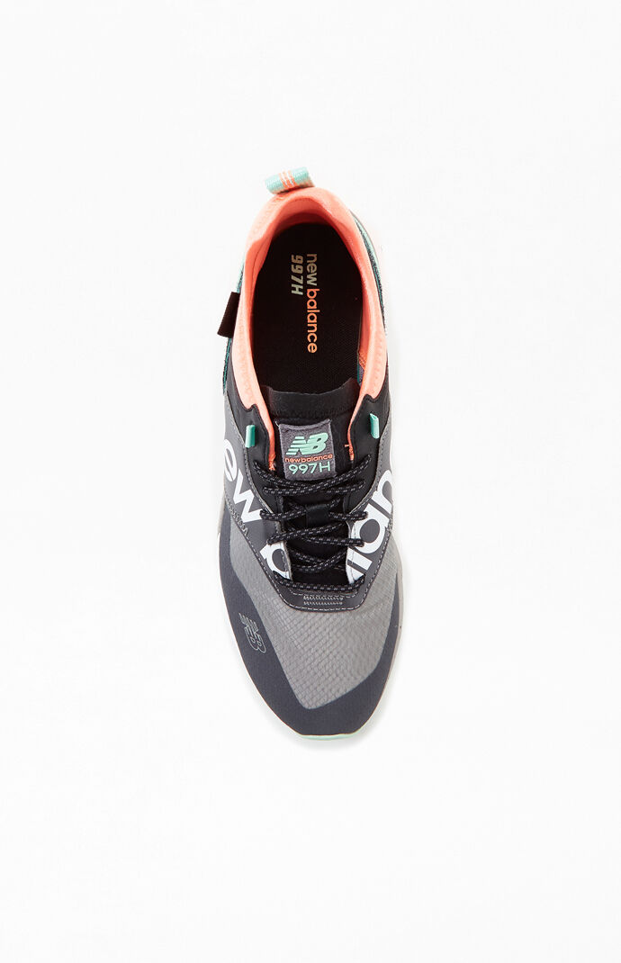 Grey & Pink 997H Shoes