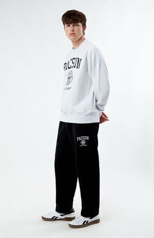 x PacSun Reverse Weave Open Bottom Sweatpants image number 1