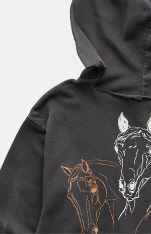 90s Horses Pullover Hoodie image number 4