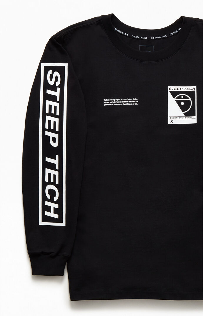 Black Steep Tech Logo Long Sleeve T-Shirt