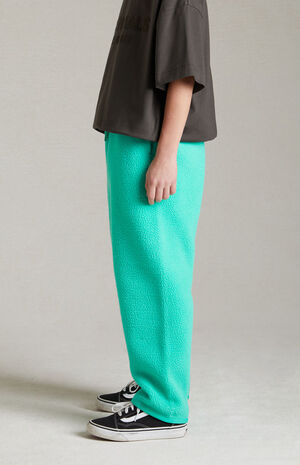 Essentials Mint Leaf Polar Fleece Sweatpants image number 3