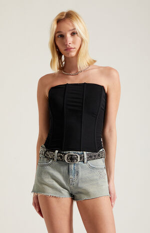 Briar Strapless Mesh Corset image number 2