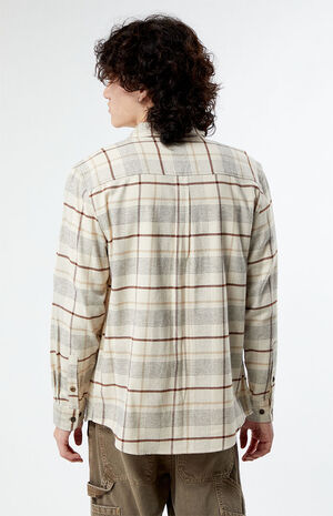 Black & Cream Plaid Classic Shirt image number 4