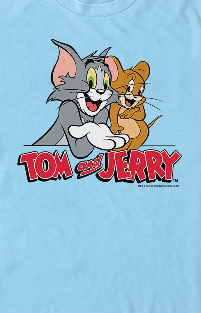 Tom And Jerry Smiling T-Shirt
