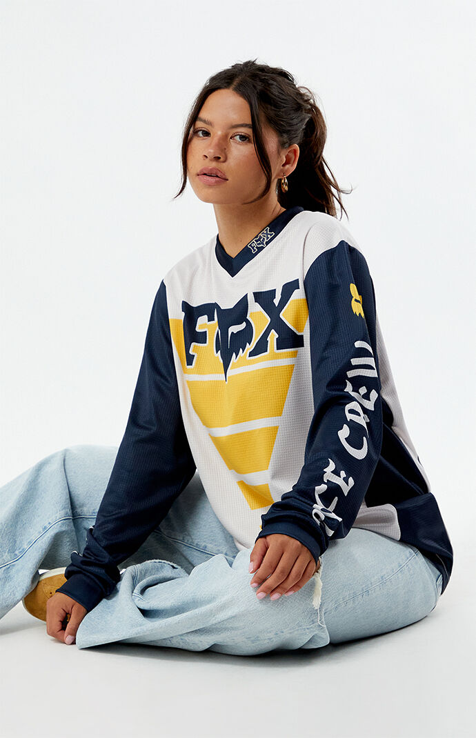 Fox Race Crew Long Sleeve Oversized Jersey | PacSun