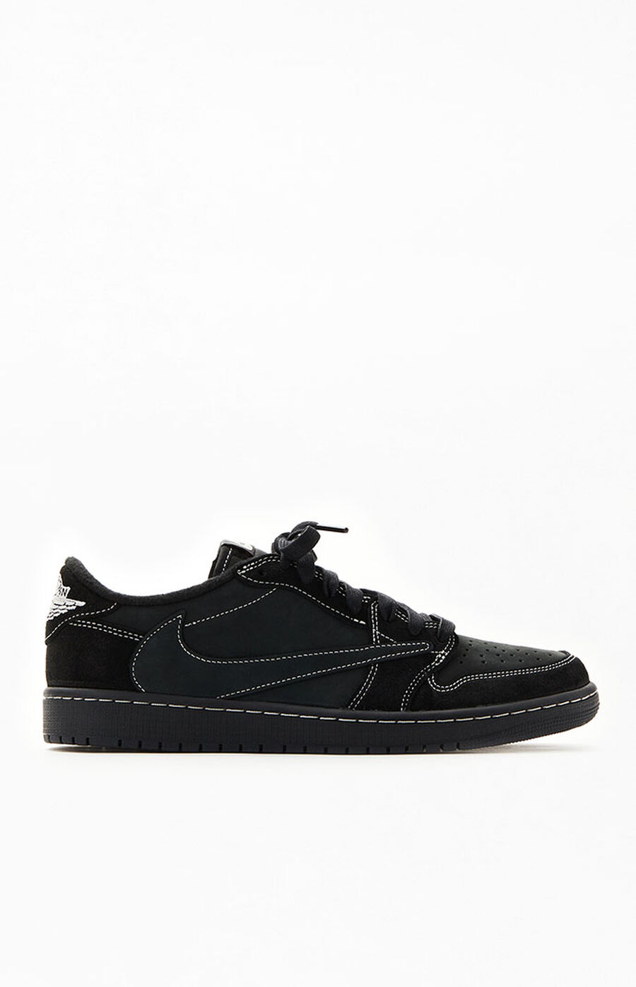 Air Jordan x Travis Scott 1 Low Black Phantom Shoes | Pacsun