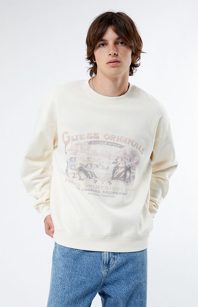 GUESS Originals Warranted Crew Neck Sweatshirt PacSun