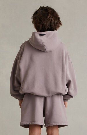 Kids Faded Mauve Campus '90s Hoodie image number 4