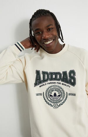 Recycled Varsity Crew Neck Sweatshirt image number 1