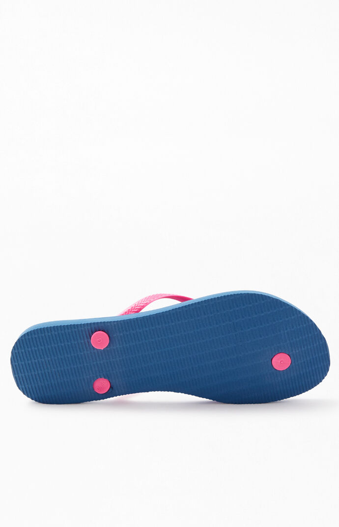 Slim Logo Pop-Up Sandals