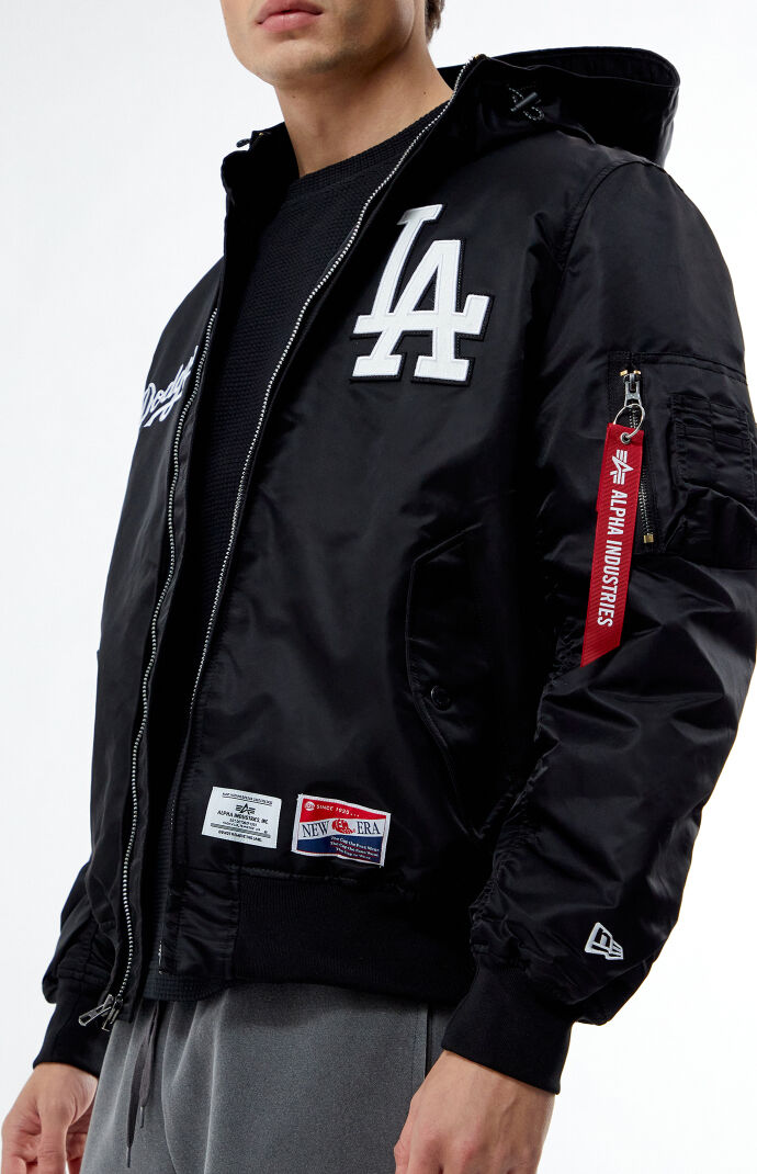 New Era x Alpha Industries LA Dodgers Bomber Jacket | PacSun
