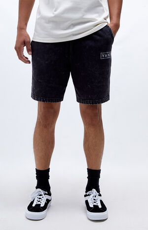 Mineral Wash Loose Fleece Sweat Shorts image number 2