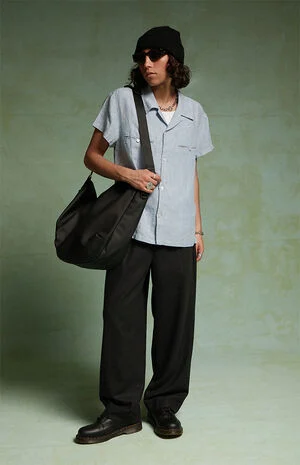 by Pacsun Villa Striped Camp Shirt image number 1