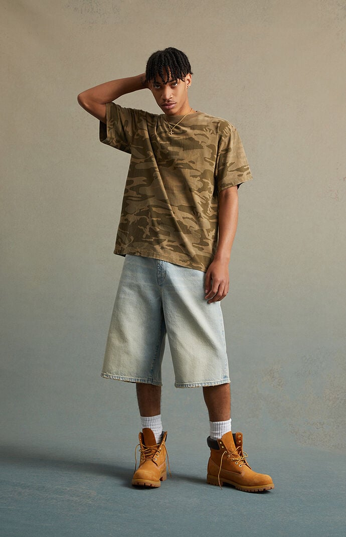 NKNIT dry shaggy short pants②
