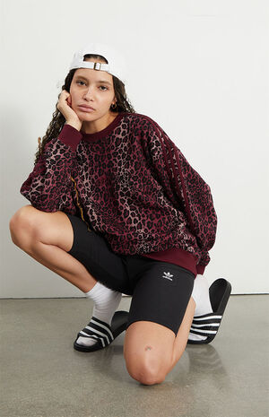 Adicolor Leopard AOP Sweatshirt image number 2