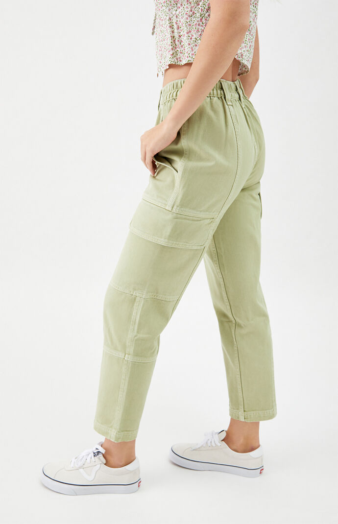 Green Utility Cargo Pants