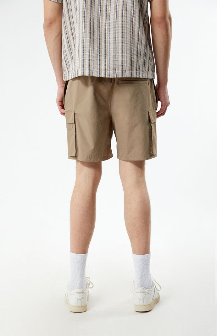 Cargo stretch shorts cheap