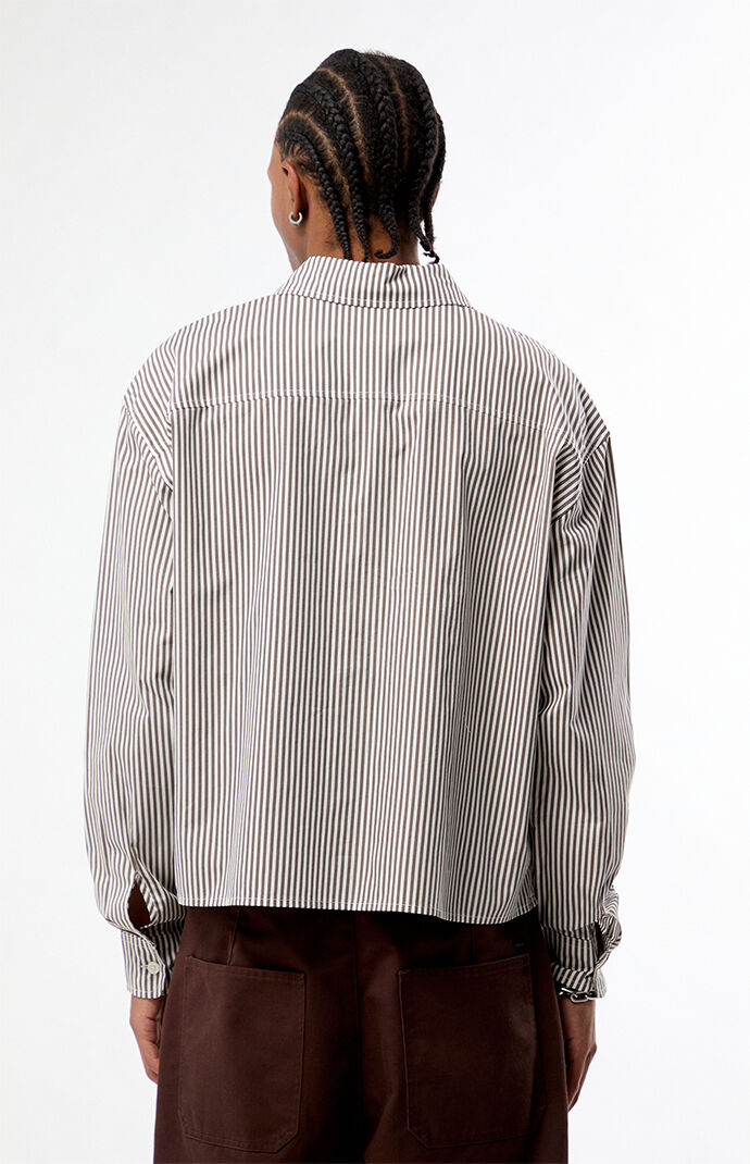 Pacsun Striped Davis Long Sleeve Shirt