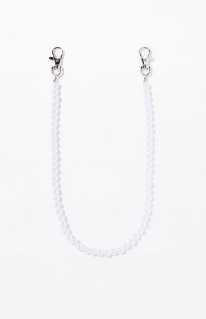 Faux Pearl Wallet Chain image number 1