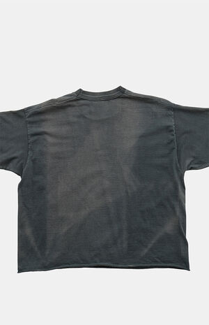 90s William Wegman Devil Dog Cropped Graphic T-Shirt image number 2