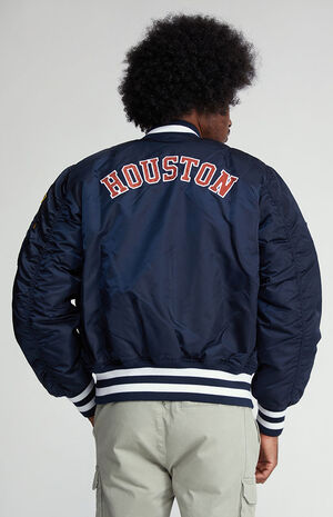 Houston Astros 1980 Blue Bomber Jacket - New American Jackets