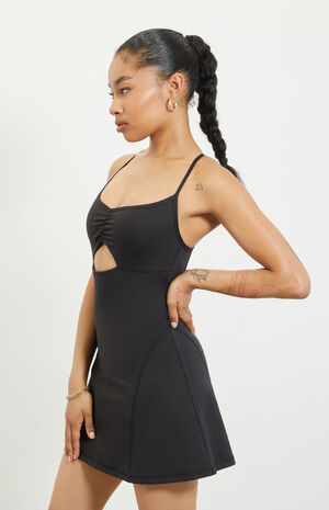 PAC WHISPER Active Black Delilah Dress image number 3