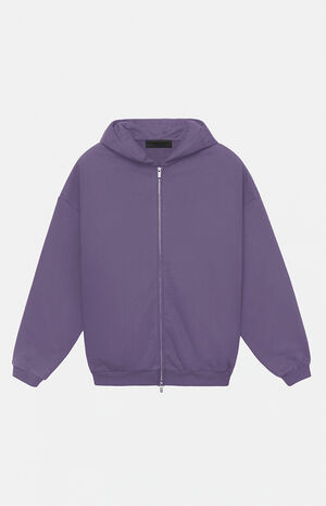 Lavender Heavy Fleece Full Zip Hoodie image number 1