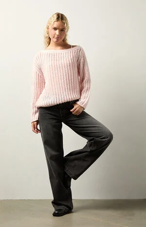 Sally Off-The-Shoulder Pullover Sweater image number 1
