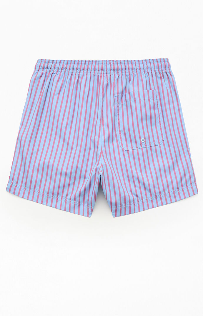Pacsun Vintage Striped 4.5" Swim Trunks