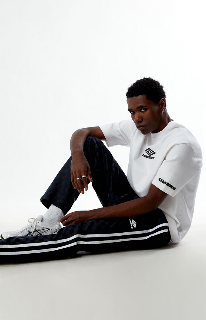Umbro x PacSun Midnight Checkerboard Track Pants | PacSun