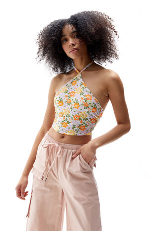 Beach Tie Back Halter Top image number 1