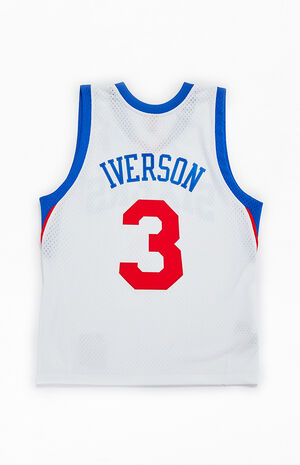 Allen Iverson 76ers Jersey image number 3