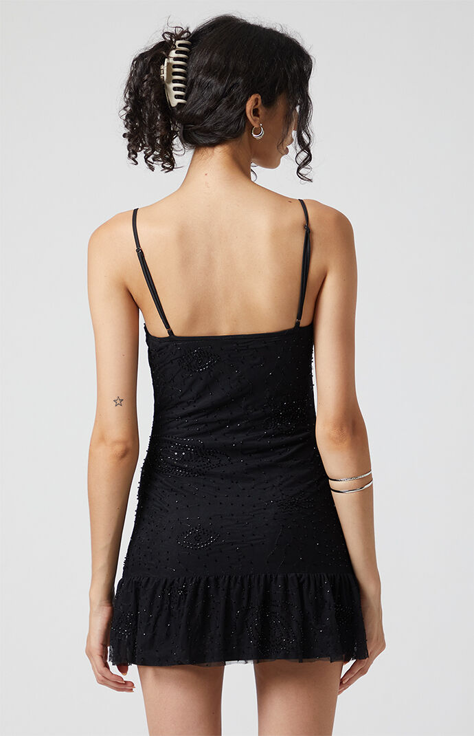 Beverly and Beck Yareli Beaded Mini Dress | Pacsun