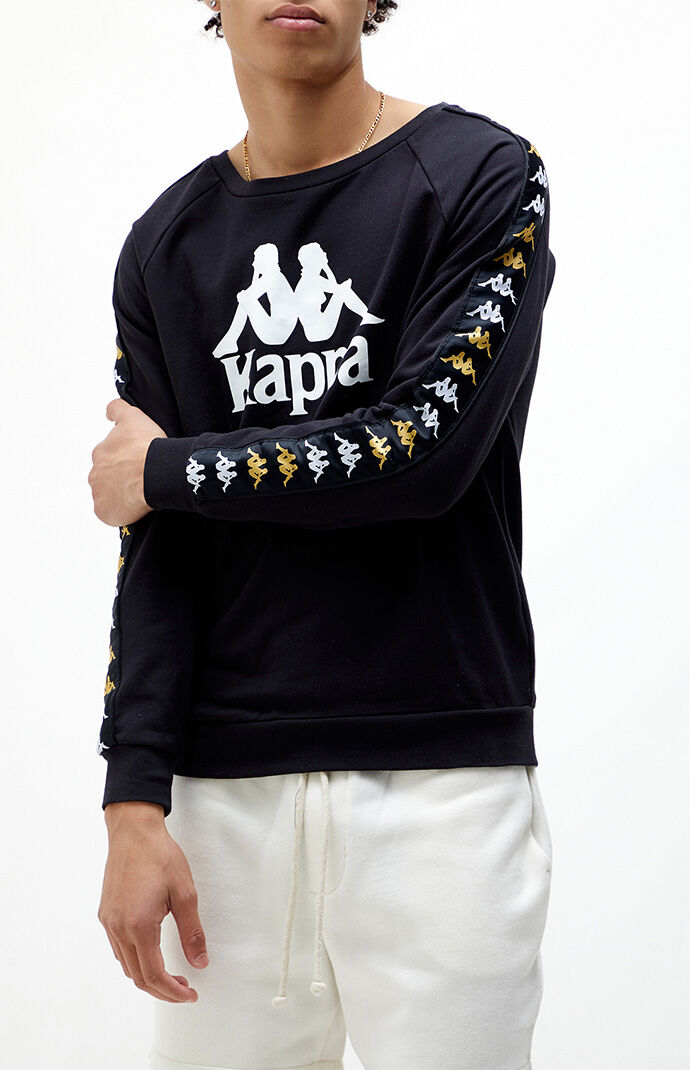 Kappa 222 Banda Len Crew Neck Sweatshirt PacSun