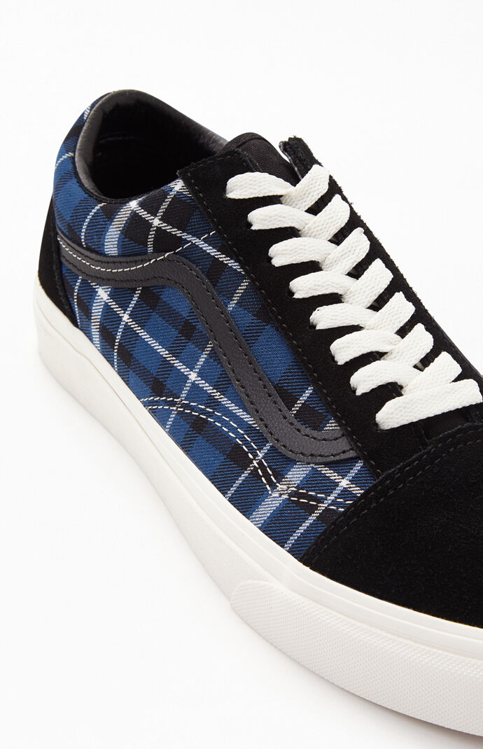 plaid mix old skool shoes