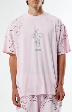 Pink Concrete Sin Acot T-Shirt image number 3