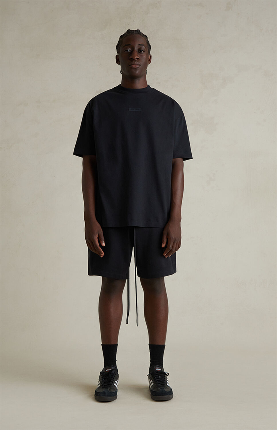 Fear of God ESSENTIALS Jet Black Classic T-Shirt thumbnail 6