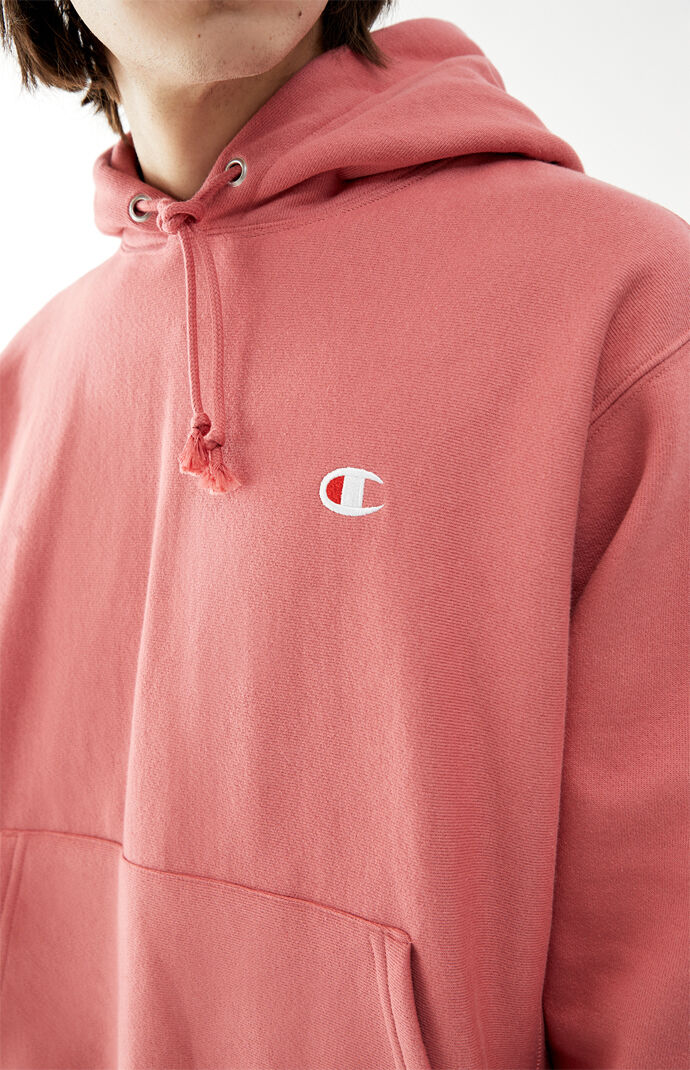 Mini C Reverse Weave Pullover Hoodie