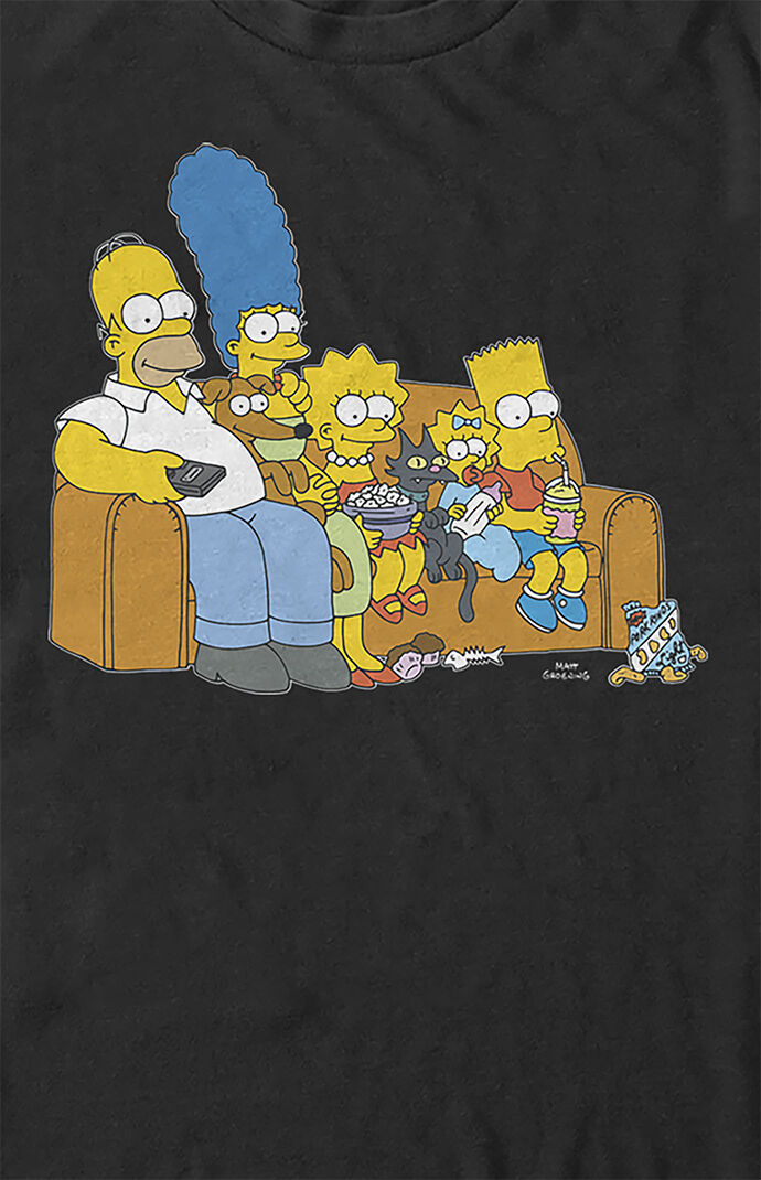 The Simpsons Family Couch T-Shirt