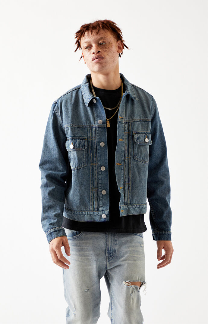 PacSun Medium Trucker Denim Jacket PacSun